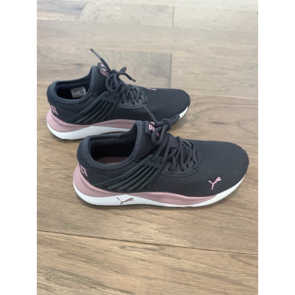 Puma Shoes Womens 8.5 Pacer Future Lace Up Running Sneaker 389941-23 Blue Fabric